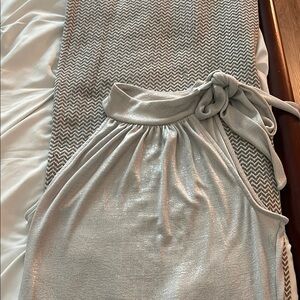 INC International Concepts Gray Sleeveless Blouse